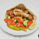 Chicken Souvlaki in Cypriot Pitta Bread